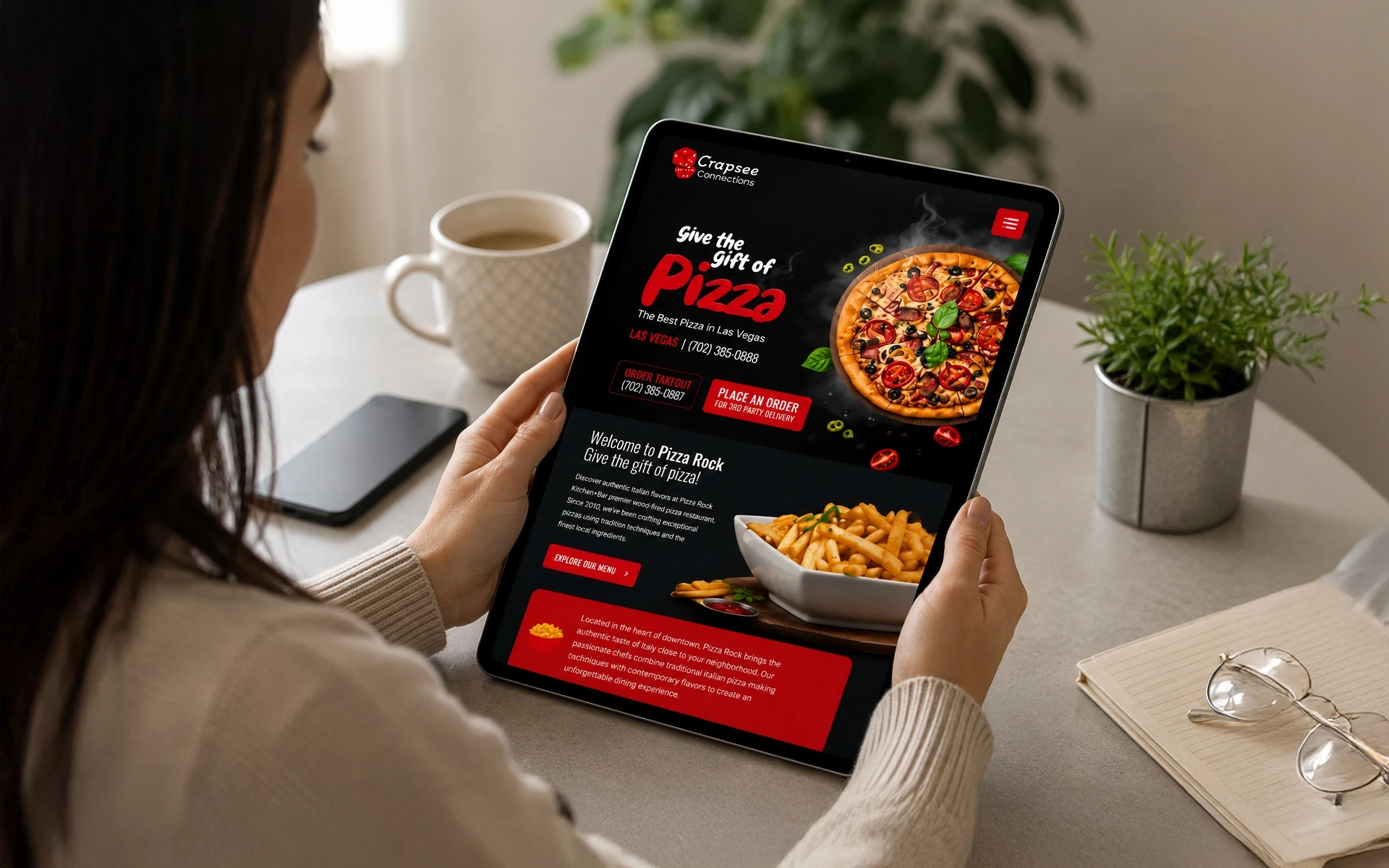 Pizza Landing Page UI/UX
